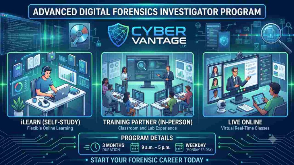 Advanced Digital Forensics Investigator Program
